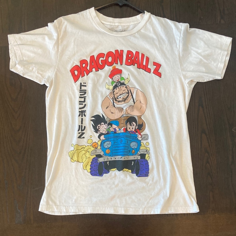 Dragon Ball Z White Graphic Tee